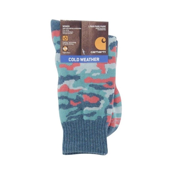 💕SOLD💕 Carhartt Cold Weather Camo Print Socks - Picture 4 of 4
